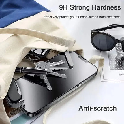 1-5PCS Anti-Spy Glass for iPhone 15 14 13 12 11 Pro Max Mini X XS XR 7 8 Plus Privacy Screen Protector For iPhone 17 16 17Air