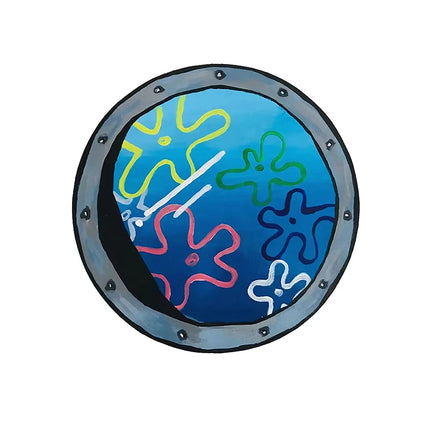 1PCS Kawaii Underwater World Stickers Tentacles Room Decoration Cartoon PVC 3D Stickers 25*25cm