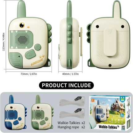 Kids Cartoon Walkie Talkie Handheld Interactive Parent-Child Wireless Outdoor Remote Intelligent Communication Puzzle Christmas