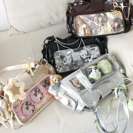 Original Daily underarm bags Versatile Messenger bags Transparent Bag for Female handbag designer bag