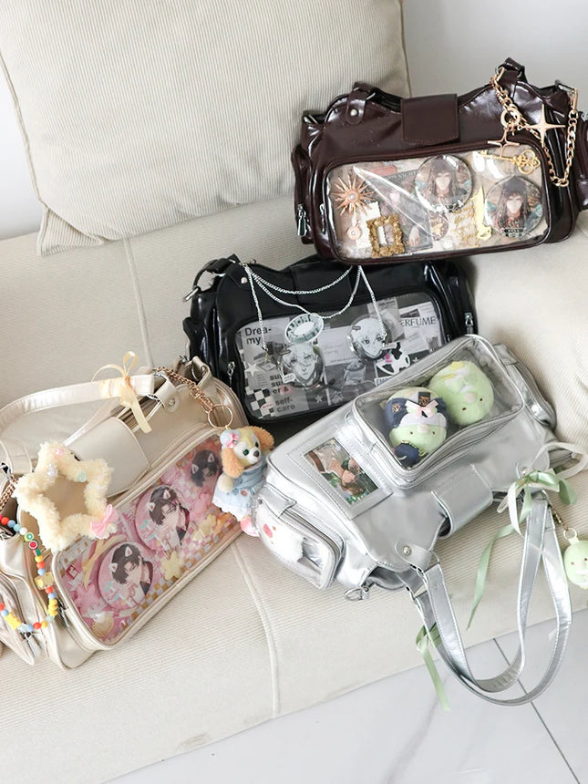 Original Daily underarm bags Versatile Messenger bags Transparent Bag for Female handbag designer bag