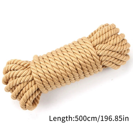 1PC 5M Cotton Rope Sex Restraints Adult Game Kit Slave Sex Toy for Couples Handcuff Ankle Cuffs 18+