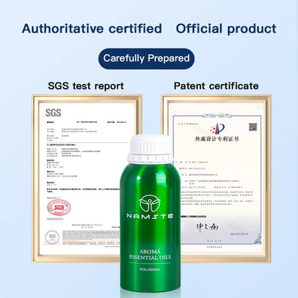 NAMSTE 500ML Aromatic Oils Perfume Essential Oil Pure Plant Fragrance Oil Home Air Freshener Fragrance Diffuser Special Oil
