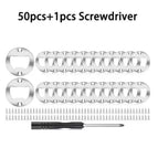 51 pcs silver set
