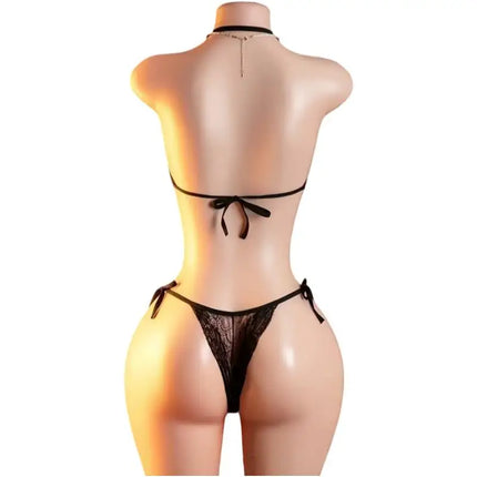 Thin Sexy Lingerie Women Bra Sets Push Up Breves Set Erotic Clothing Transparent  Lingerie Set Lace Design Hot Underwear Set New