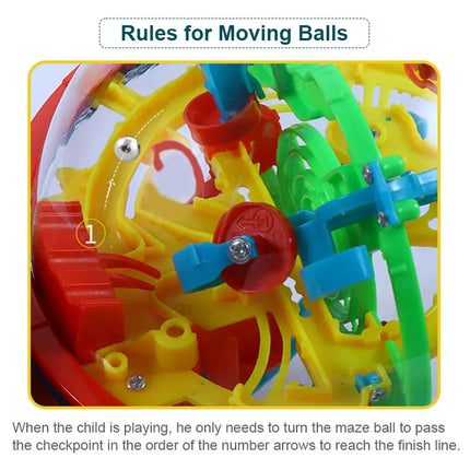 Perplexus Ball 3D Maze Ball Puzzle Toy Maze Game Mini Magic Intelligence Idea Labyrinth IQ Gifts for Kids and Adults