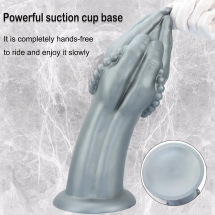 Huge Double Arms Fisting Silicone Anal Plug Dildo for Women 18+ Big Butt Plug Prostate Massager Gay Anal Anus Dilatation Sex Toy