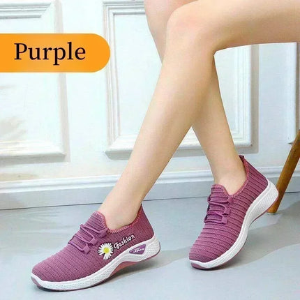 2025...Fashionable Women's Sports Shoes with Soft, Breathable Mesh Soles and Lightweight, Trendy Coconut Shoes