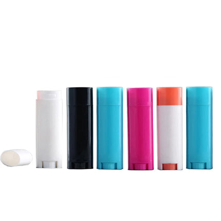 50/100/200Pcs 5g Empty Lip Balm Tubes Lipstick Containers DIY Cosmetic Tube Portable Cosmetic Bottle for Travel