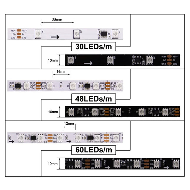 LED Strip WS2812B / Ruban LED WS2812B