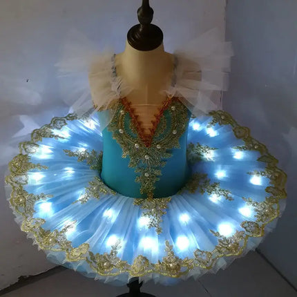 Ballerina Dance Costume Girls Dresses Princess Summer Tutu Adult Child Ballet Dress Kids Clothes Baby Vestidos Girl Outfit