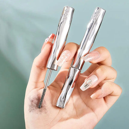 Eyelash Primer Thick Thin Curling Shape Natural Long Lasting Mascara With Thread 3D Brush Head Women Make Up