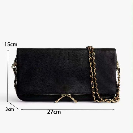 PU Leather Crossbody Bag Women 2025 - Retro Envelope Shoulder Bag / Sac Bandoulière Femme Cuir PU 2025 - Rétro Enveloppe