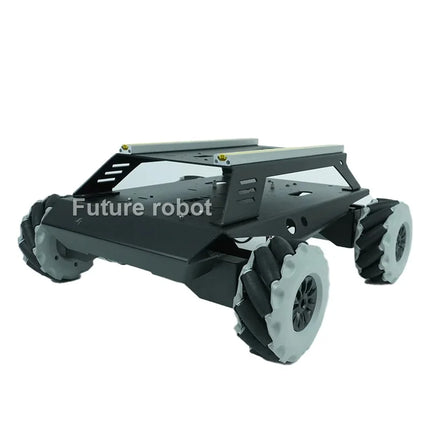 40-60Kg Load RC Tank Heavy Duty Mecanum Wheel Omnidirectional Robot 12V/24V Motor Metal Chassis for Research Programmable Robot