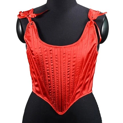 Fashion Lolita Shirt Women Corset Top Camis y2k Body Shaper Woman Clothing Blouses Sexy Waist Trainer Bustiers Ladies Underbust