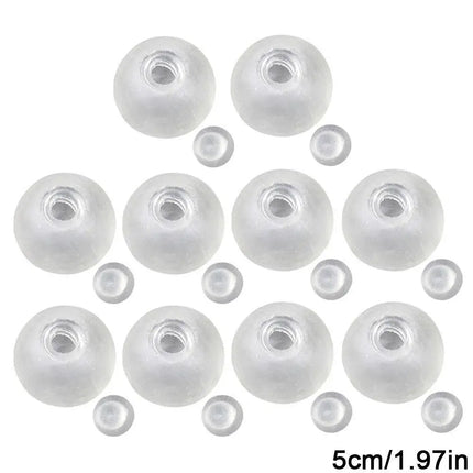 DIY Empty Ball Shell for Handmade Squishy Toy Clear Soft Rubber Skin for Maltose Squeeze Ball Creative Stress Relief Toy