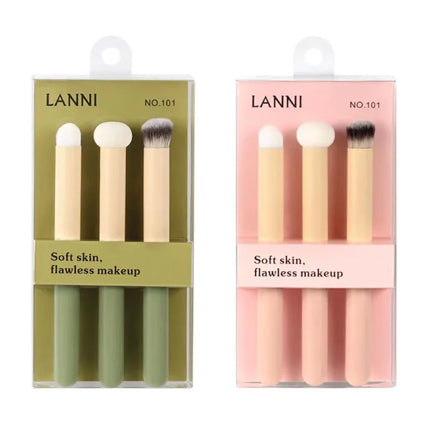 3Pcs Soft Mushroom Sponge Head Makeup Brushes Lipstick Lip Makeup Brush Cosmetic Tools Foundation Concealer Brush Cosmetic Tools
