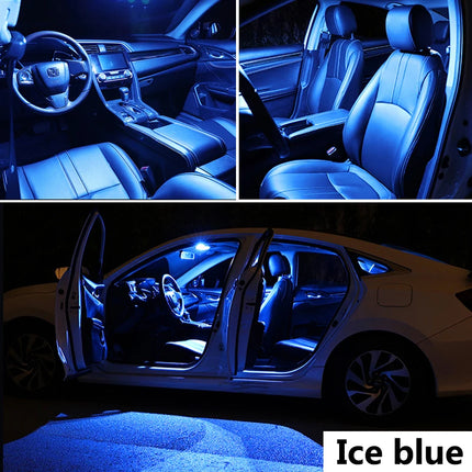 ZITWO 13Pcs For VW Volkswagen Polo MK5 6R 6C 2009 2010 -  2013 2014 2015 2016 2017 LED Interior Light Trunk Courtesy Bulb Kit