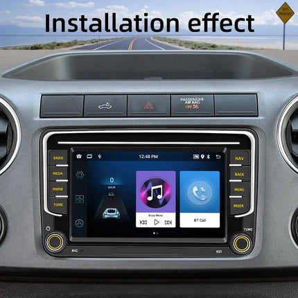 BQCC 7" Android 13 Octa Core Car Player Mirrorlink Carplay WIFI GPS For Volkswagen VW CC Passat B7 Polo Golf 5 6 Jetta mk5 mk6