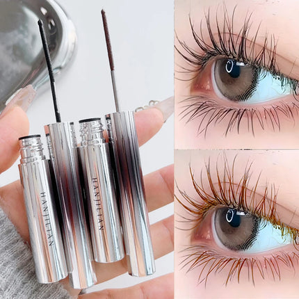 3D Curling Steel Tube Mascara Long-Lasting Extra Volume Waterproof Natural Lashes Beautify Eyelashes Korean Makeup Tool Mascara