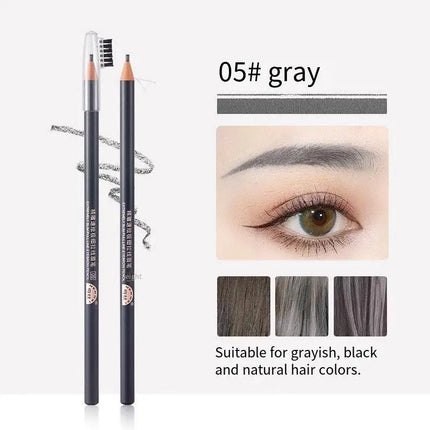 3PCS high-quality 2mm ultra-fine wire eyebrow pencil with precision carving, quick drawing, smooth and waterproof makeup pen
