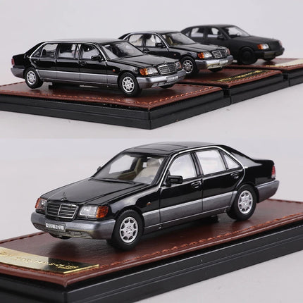 WTX 1:64  W140 S-CLASS Standard Axle/Long Wheelbase Alloy Model Car