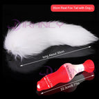35cm Fox Tail Dog L