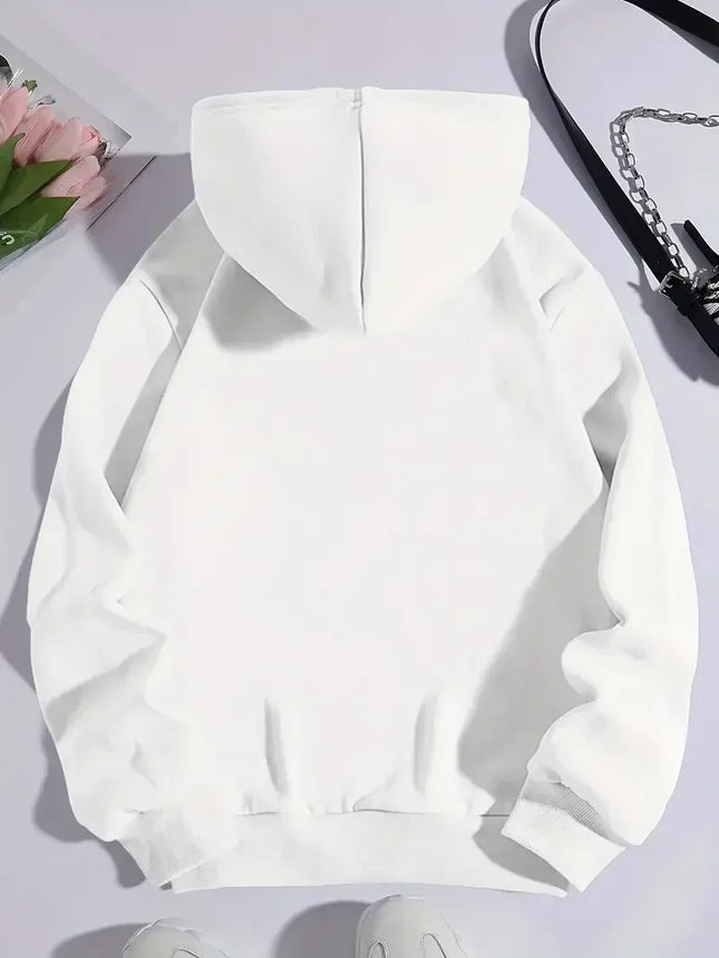 Women Graphic Print Hoodies 2023 New Autumn Fashion Harajuku Long Sleeve Hooded Sweatshirts Female Vintage Casual Loose Hoodie