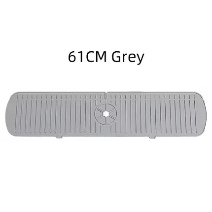 Silicone Drain Mat, Kitchen Faucet Sink Splash Guard,  Sink Draining Pad Behind Faucet,For Kitchen & Bathroom Countertop Protect
