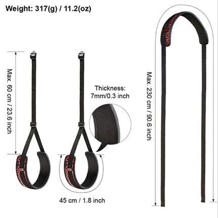 New Couples Intimate Tools Incorporate Self Bandage Belt Configurations With Sex Swing Bondage And Leg Spreader Rope Systems