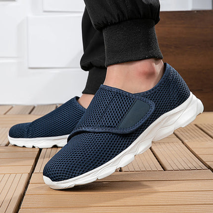 New Casual Orthopedic Shoes for Wide and Swollen Feet, Thumb Eversion, Adjustable, Soft, Comfortable Diabetic Walking Shoes