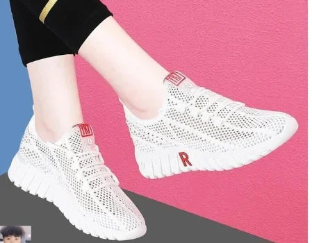 Basket Femme 2025 Women's Vulcanize Shoes for Outdoor Walking Shoes Breathable Cozy Women Zapatillas High Quality Sneakers