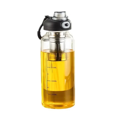 Large Capacity Glass Water Bottles With Tea Strainer Travel Portable Tea Infuser Bottle For Sport Camping Drinkware Gift For Man