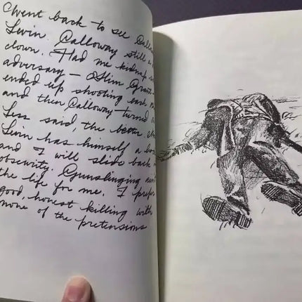Arthur Morgan Diary English Original Handmade With Leather