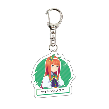 Fans gifts Anime keychains Acrylic Stand Ornaments Uma Musume Pretty Derby Oguri Cap Silence Suzuka Agnes Tachyon Clear Bliss