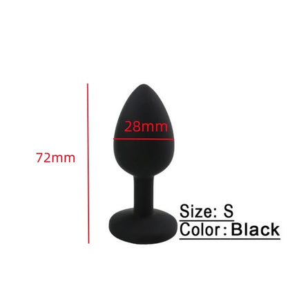Butt Plug Silicone Anal Plug Prostate Massager Stimulator Adult Supplies Dilator Anus Beads Sex Toys For Women Man Gay Ass Tail