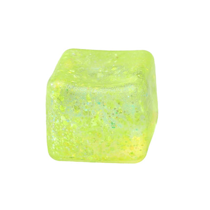 1/2/3P Maltose Cube Stress Squishy Toy Decompression Vent Ice Cube Anti Stress Slow Rebound Polar Light Colorful Squeeze TPR Toy
