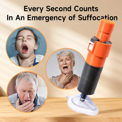 Auto Cpr First Aid Device Anti Asphyxia Rescue Devices Portable Home Outdoor Heimlich Emergency Machine for Adult and Child
