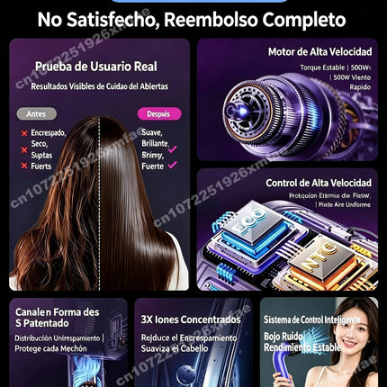 200 Million Anion Blow Dryer Professinal Leafless Hair Dryer Negative Lon Hair Care Quick Home Powerful Hairdryer Constant HD18