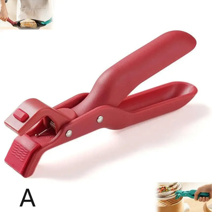 Multi-Purpose Anti-Scald Bowl Holder Clip Solid Color Color Anti 2 Scalding Home Clip Tools Silicone Kitchen