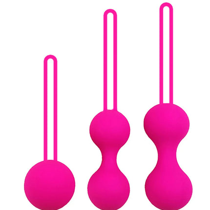 Kegel Vagina Balls Woman Tighten Vagina Exercise Ben Wa Geisha Muscle Shrink Adult Silicone Sex Toys ﻿Vaginal tightening ball