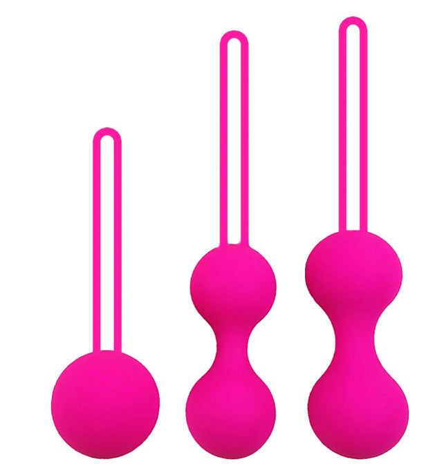 Kegel Vagina Balls Woman Tighten Vagina Exercise Ben Wa Geisha Muscle Shrink Adult Silicone Sex Toys ﻿Vaginal tightening ball