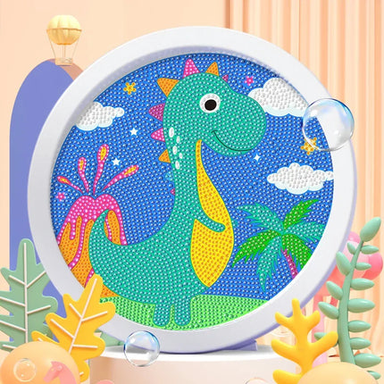 Kids Craft  Unicorn Diamond Painting Kitten Children's Handmade Dinosaur Creative Diamond Stickers Tiger Diy Point Diamond Paint