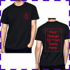 Black (chest back) / 4XL / No