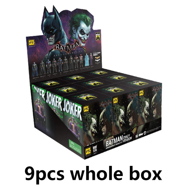 New F5 Batman Arkham Knight Assembled Model Blind Box 7-Style 10cm Action Figures Collection Hobby Model Ornaments Boys Toys Gift