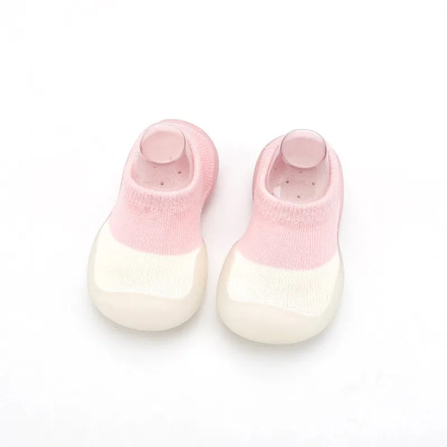 2023 Baby Socks Shoes Infant Color Matching Cute Kids Boys Shoes Soft Soled Child Floor Socks Shoes Toddler Girls First Walkers