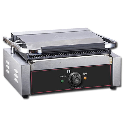 Electric Hot Press Grill Dual-Sided Heating Commercial-Grade Electric Steak Grill Triple-Sided Sandwich Toaster Electric Heating