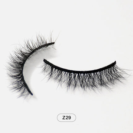 Dropshiping Makeup  Mink Lashes Fluffy Soft Full Fake Eyelashes Natural False Eyelashes Wispy Lash Extension