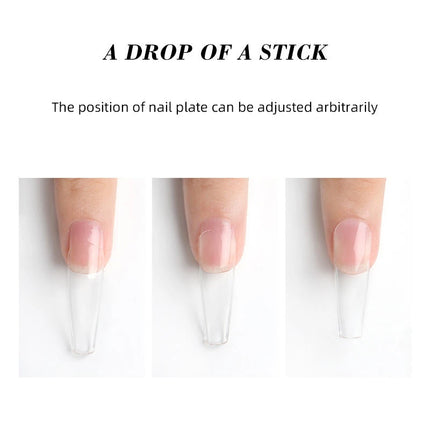 JTING 1pc 15ml Professional Wholesale Press on Nail Gel Glue Adhesive Nail Gel Polish Glue Tips Nails Soft Gel