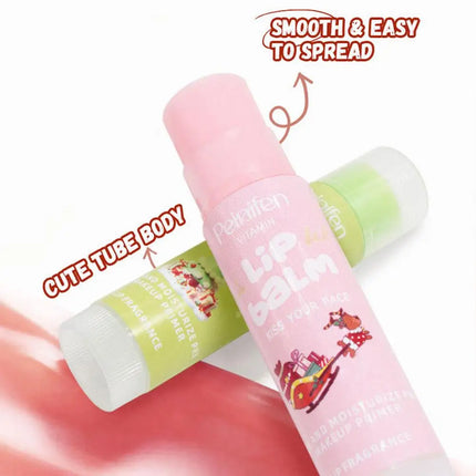 Fruity Color-Changing Lip Balm Set 6PCS Deep Moisture Tinted Balm for Dry Lips Christmas Gift Natural Lip Care for All